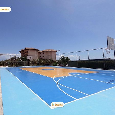 Térreo gigante de 100 m2, perfeito para grupos grandes no melhor bloco do VG Sun Cumbuco por Tactu Exterior foto