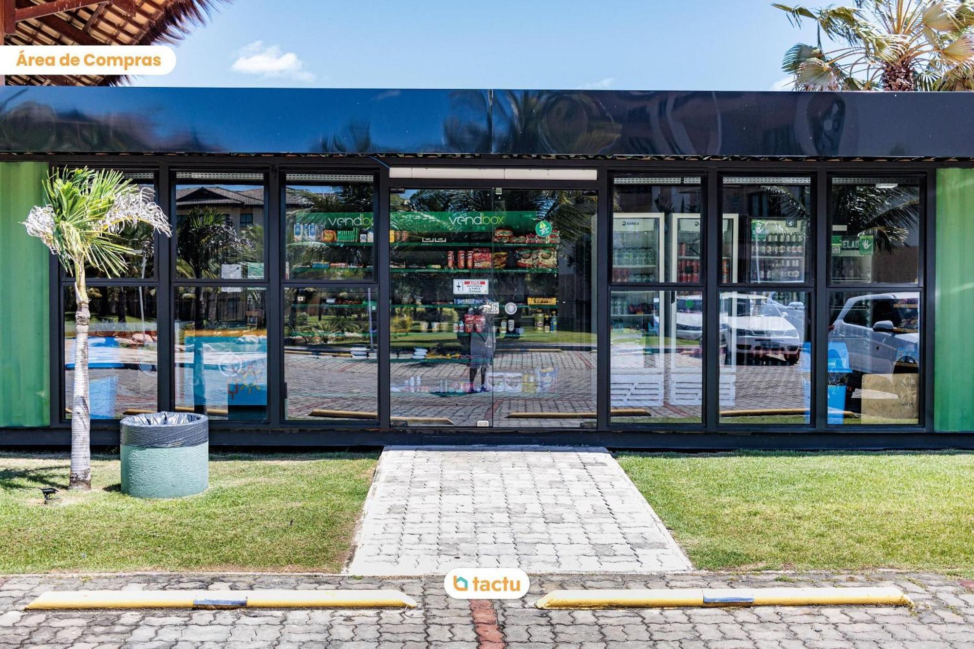 Térreo gigante de 100 m2, perfeito para grupos grandes no melhor bloco do VG Sun Cumbuco por Tactu Exterior foto
