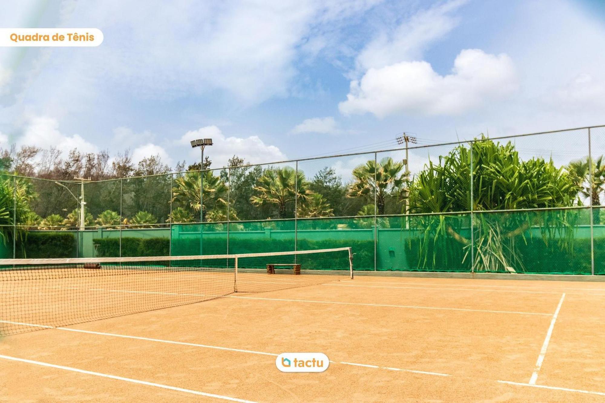 Térreo gigante de 100 m2, perfeito para grupos grandes no melhor bloco do VG Sun Cumbuco por Tactu Exterior foto